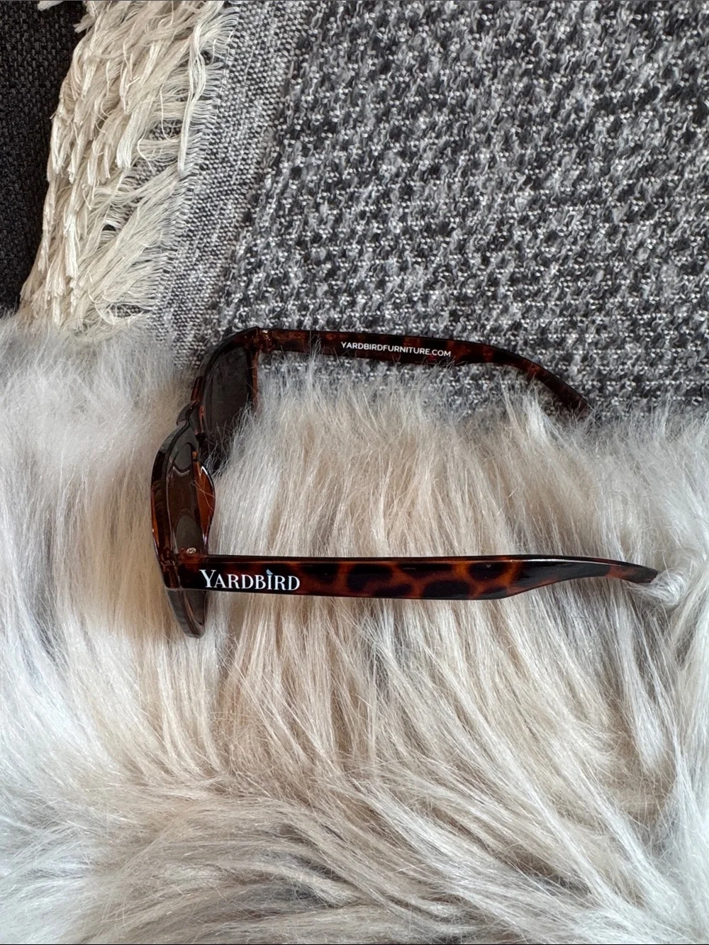 Yardbird Tortoiseshell Sunglasses with Brown Lenses